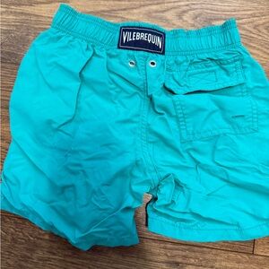 Vilebrequin Kids Teal Swim Shorts